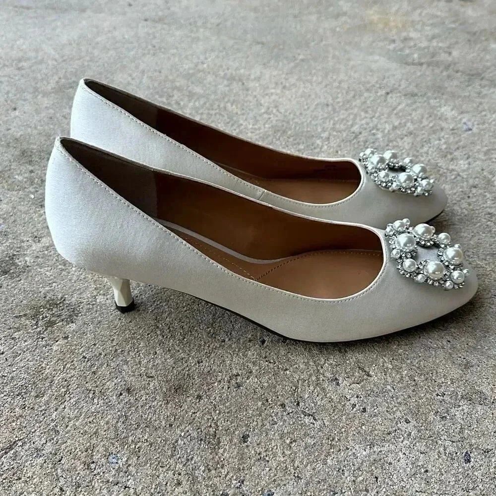J. Renee Dawsyn Pointed Toe Pump Women’s Size 8.5 - Picture 2 of 14